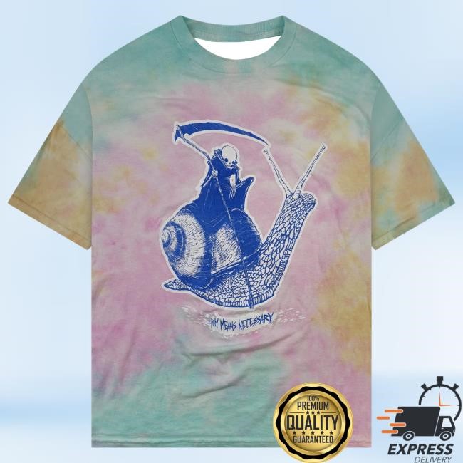 Official Any Means Necessary Clothing Slow Death Popover Shirt Snow Cone Andromeda