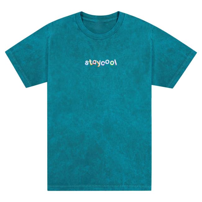 Official Stay Cool Clothing Store Stay Cool Classic Top Shirt (Teal Mineral Wash) StayCool StaycoolNyc