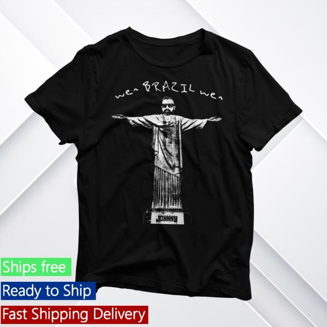 Christ The Redeemer Short Sleeve Shirt Drinks With Johnny