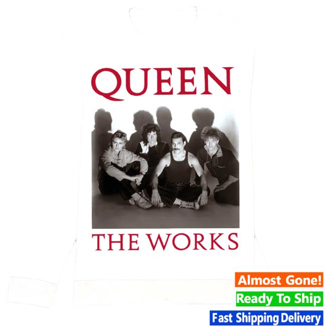 Official Queen Store Merrch The Works Sweatshirt