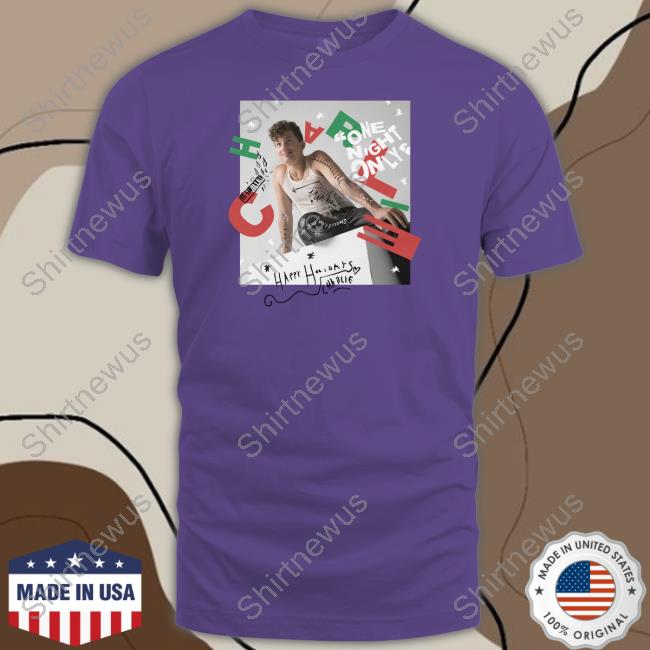 Charlie Puth Merch Happy Holidays Charlie Tee