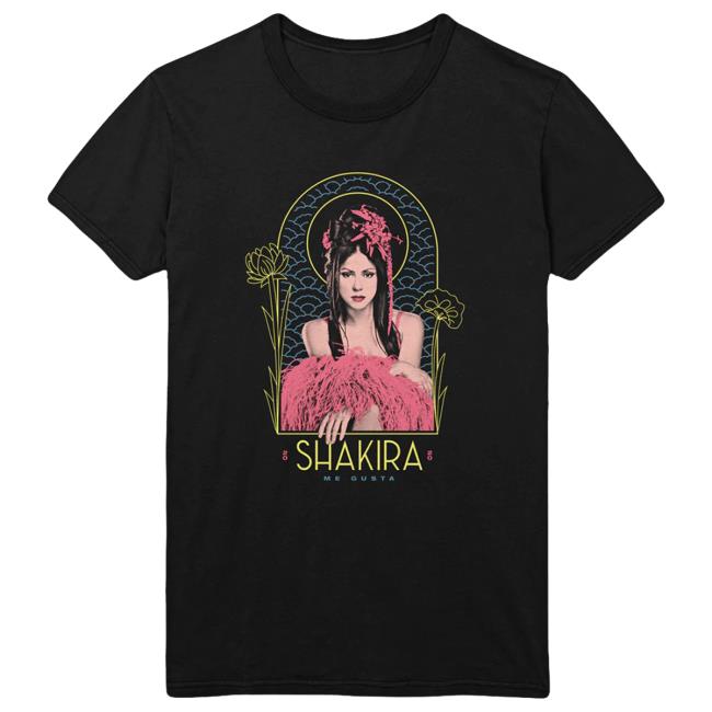 Official Shakira Merch Store Shakira Archway Shirt New - Black Shakira Apparel Clothing Shop
