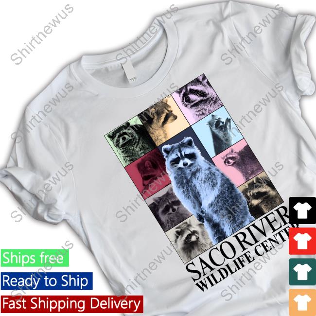 Official Raccoons Through The Eras White Tee