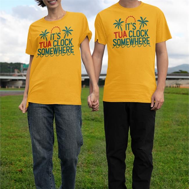 It's Tua Clock Somewhere T Shirt Miami Dolphins