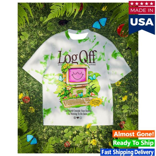 Official Cool Shirtz The Log Off Tee CoolShirtz