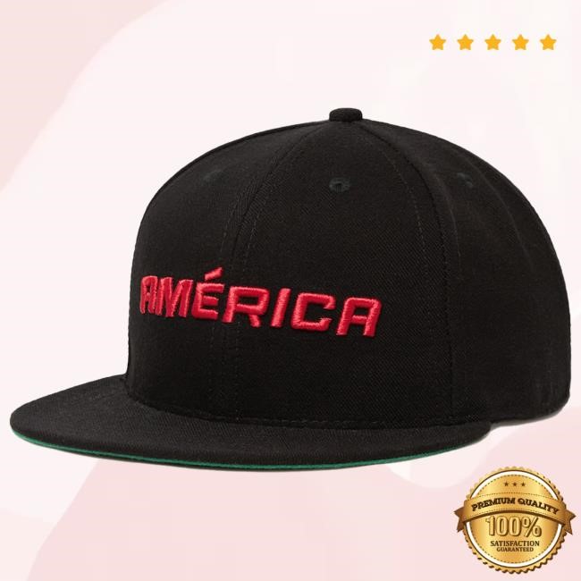 América Cap Black | Willy Chavarria Official América Cap Black | Willy Chavarria Official