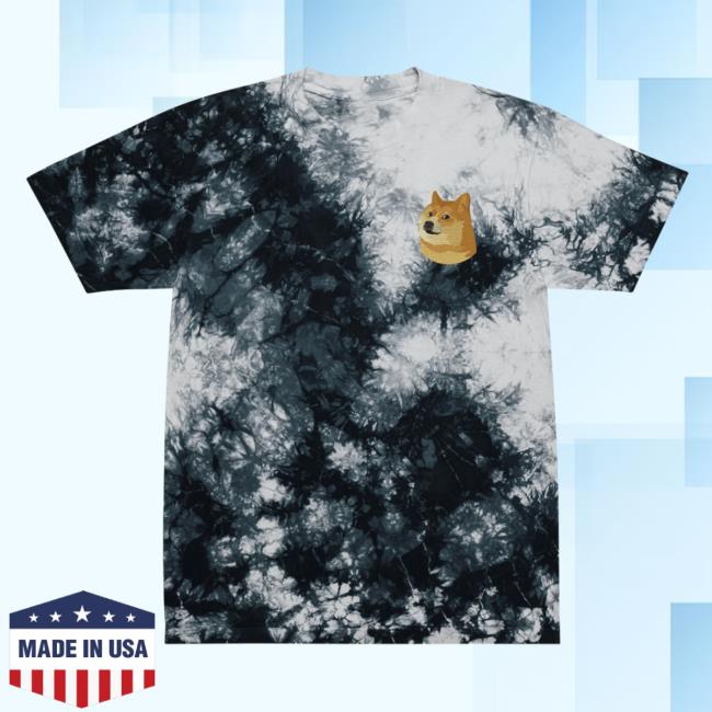 Official Liberty Maniacs Doge Tie-Dye Shirt 2023 Black / White Libertymaniacs
