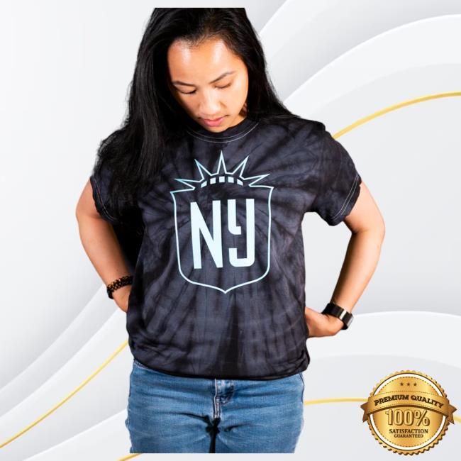 Official Nj/Ny Gotham Fc Store Shop Gotham Fc Tie Dye Shirt New Black Spider Tie-Dye GothamFc