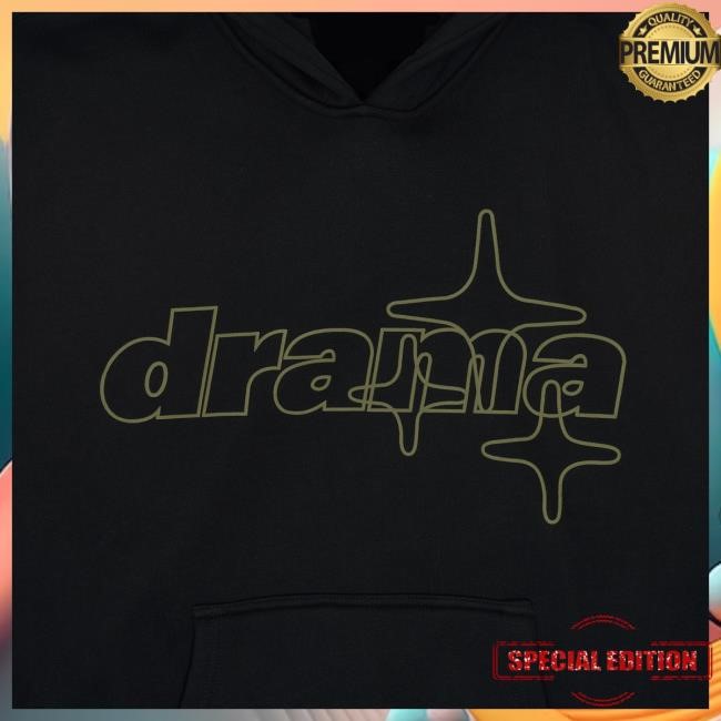 Drama Call Black N Army Green Linestar Hoody