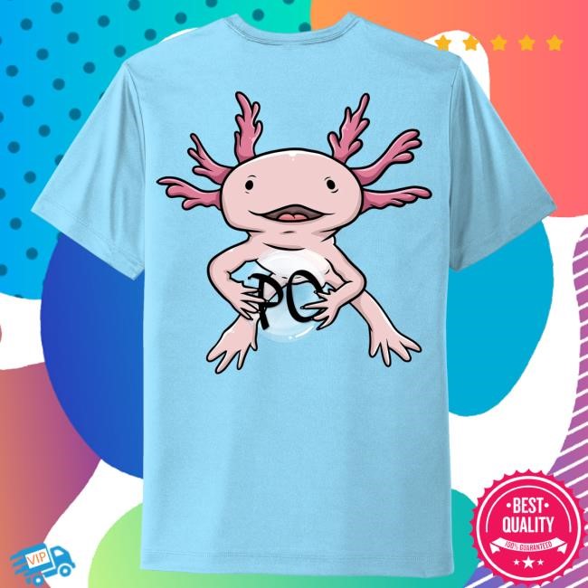 Axolotl Shirt Paul Cuffaro Brand