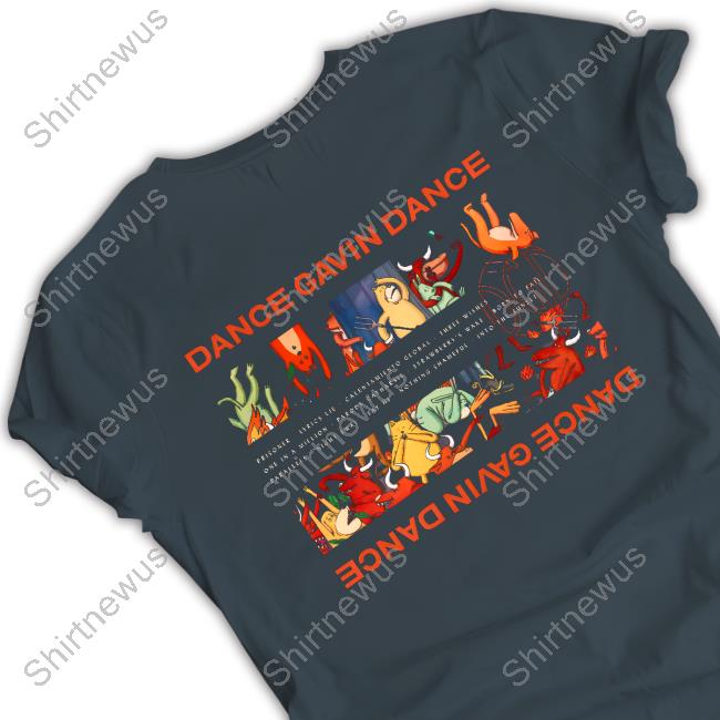 Dance Gavin Dance Chaos Black Long Sleeve Tee Dance Gavin Dance Chaos Black Shirts