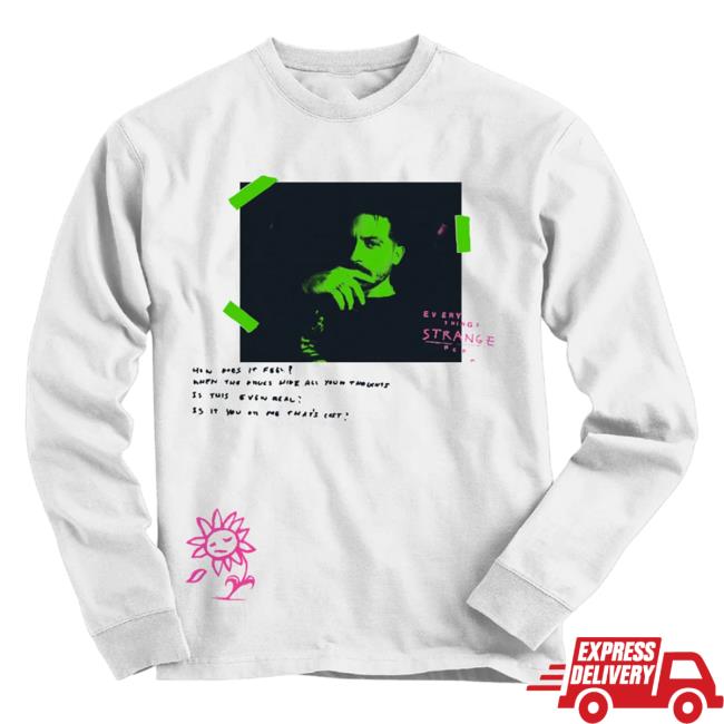 Official G Eazy Apparel Clothing Store Shop Strange Faces Long-Sleeve G-Eazy Merch