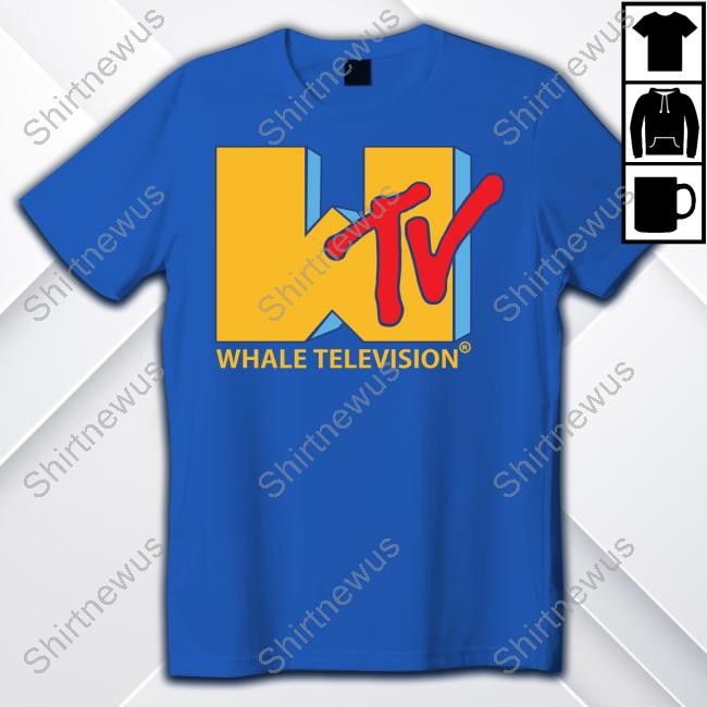 Whale TV Shirt Whale x Music TV