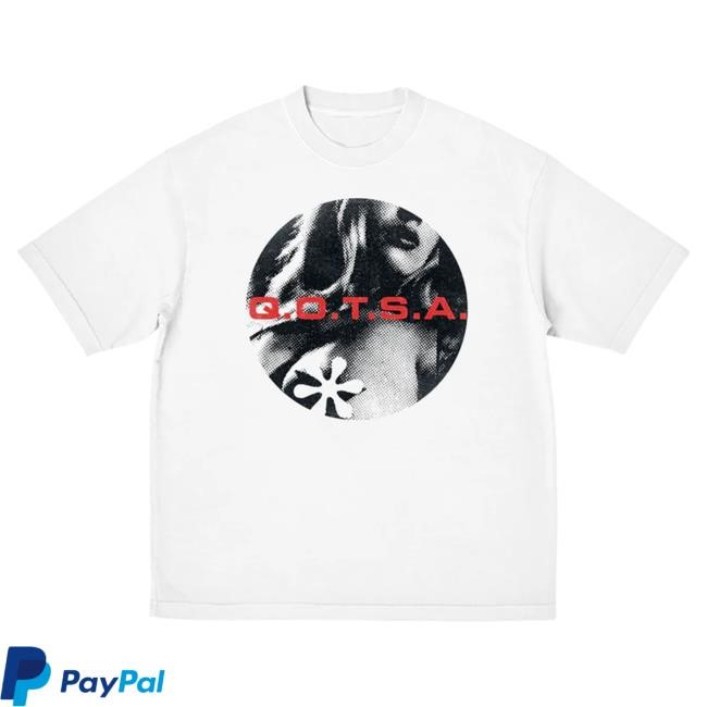 Official Qotsa Merch Store Queens Of The Stone Age QOTSA White Attractive Shirt Qotsa Apparel Shop