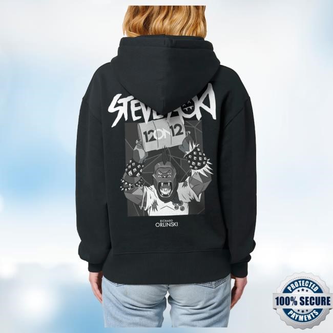 Official 12On12 Store Steve Aoki X Richard Orlinski Punk Kong Sweatshirts