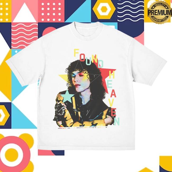 Official Conan Gray Shop Merch White Found Heaven Tee Shirt