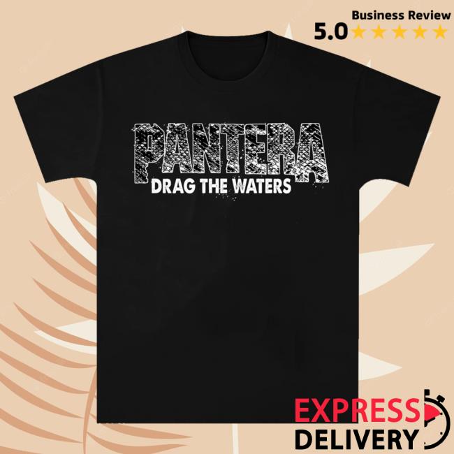 Official Pantera Merch Store Shop Pantera Drag The Waters Snakeskin Top Shirt