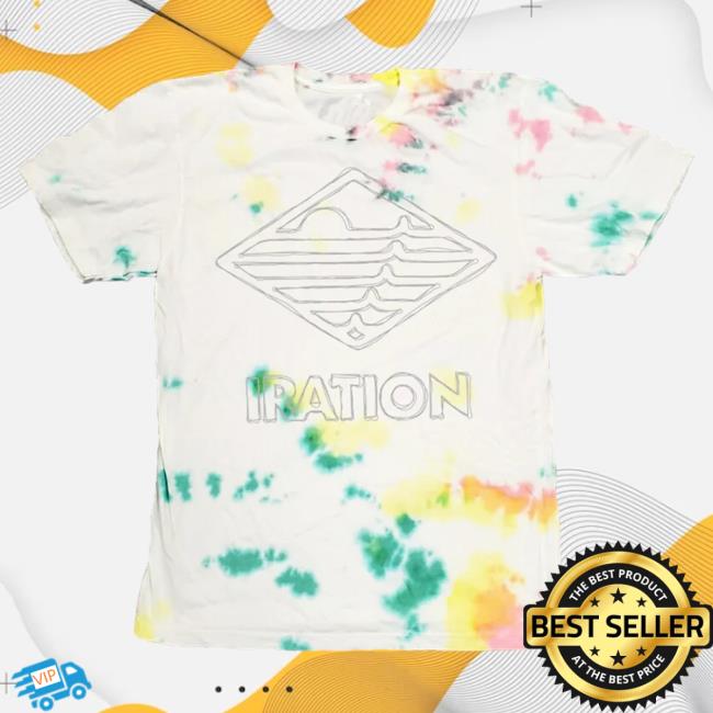 Official Iration Merch Iration Limited Edition Vintage Tie Dye T-Shirt Iration Music Tie-Dye