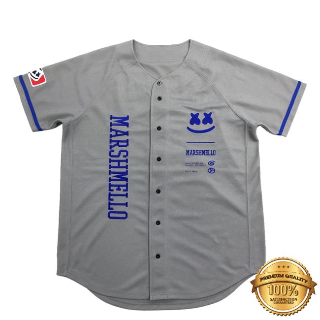 Official Marshmello Apparel Clothing Merch Store Marshmello Mello Gang Baseball Jersey 30 Tee Shirt Marsh Mello Shop