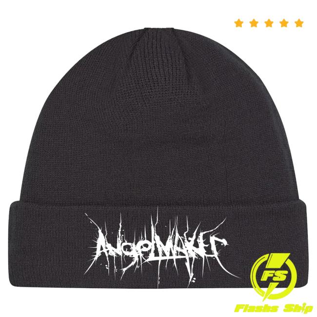 Official Indie Merch Store Shop AngelMaker Logo Beanie Cap IndieMerchStore