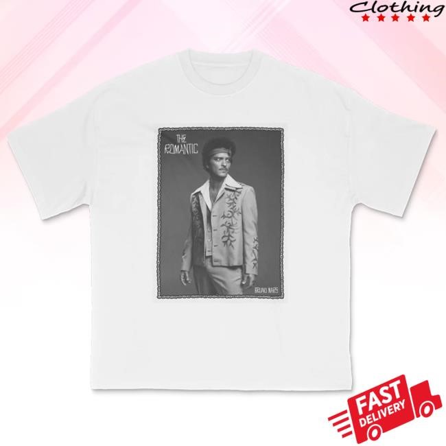 Bruno Mars Official I Just Might Tee - White Artwork