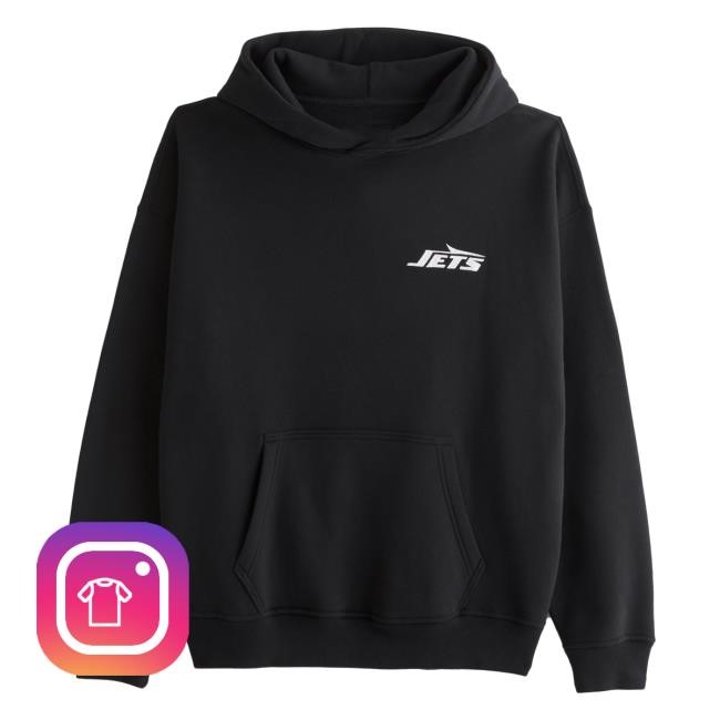 Official Abercrombie And Fitch Shop New York Jets Graphic Hooded Sweatshirt