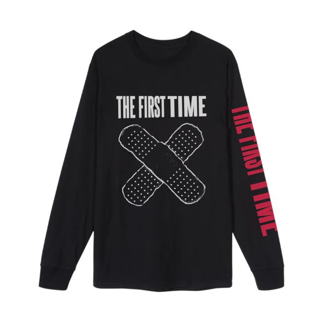 Official The Kid Laroi Merch The First Time Band-Aid Sweatshirt