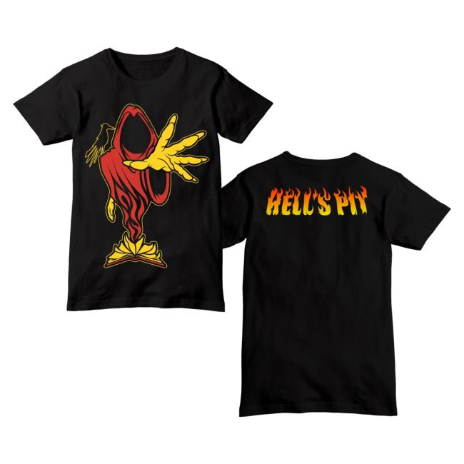 Official Icp Merch Clothing Store Insane Clown Posse The Waith Hell's Pit Black Shirt