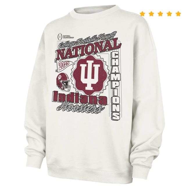 Ladies Indiana Hoosiers 2025 National Champs NCAA Football Top