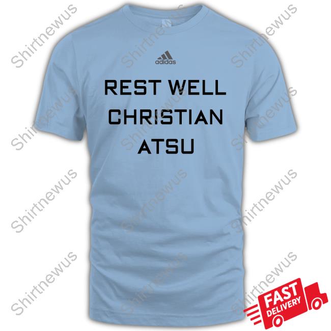 Thomas Partey Rest Well Christian Atsu Tee Shirt Rest Well Christian Atsu Tee
