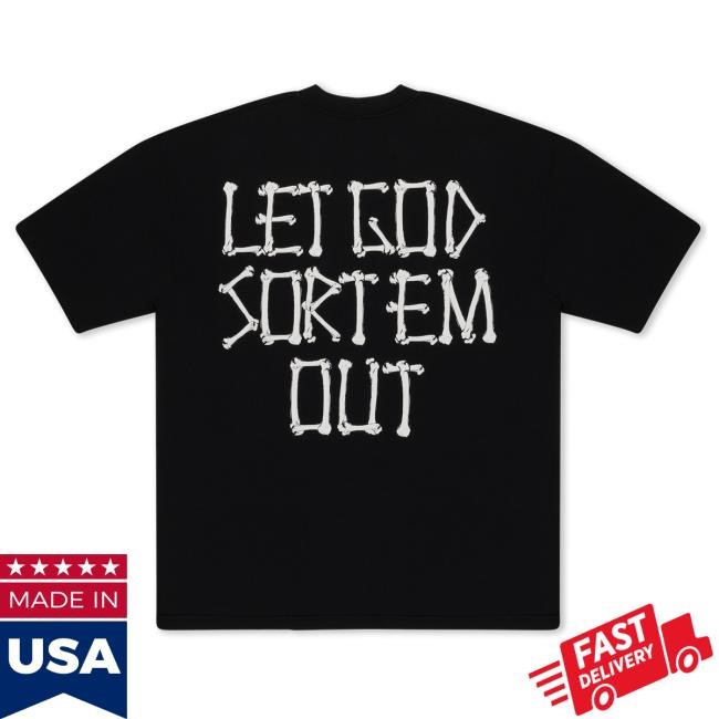 Let God Sort Em Out Kaws X Clipse Let God Sort Em Out Bones Tshirt Official Clipse Merch Store