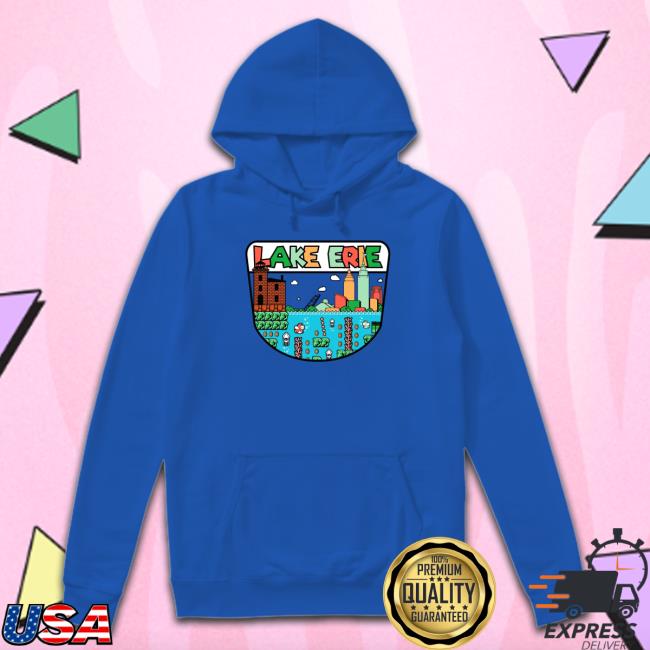 Official Super Lake Erie Royal Hooded Sweatshirt
