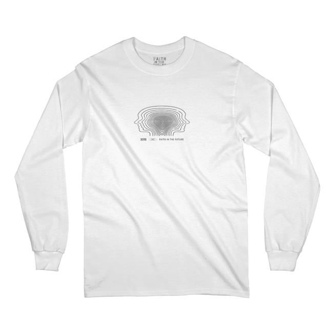 Official Faith In The Future World Tour White LS Tees