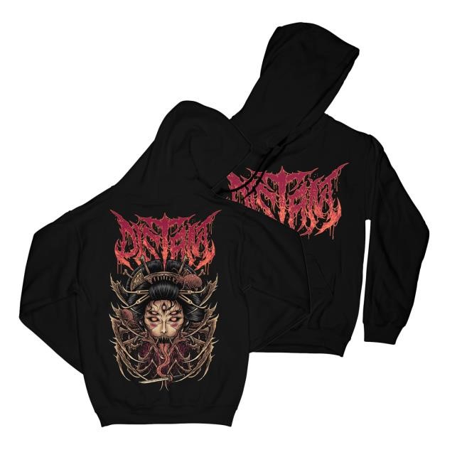 Distant Band Spider Geisha Hoodie Sweatshirt Distant Merch