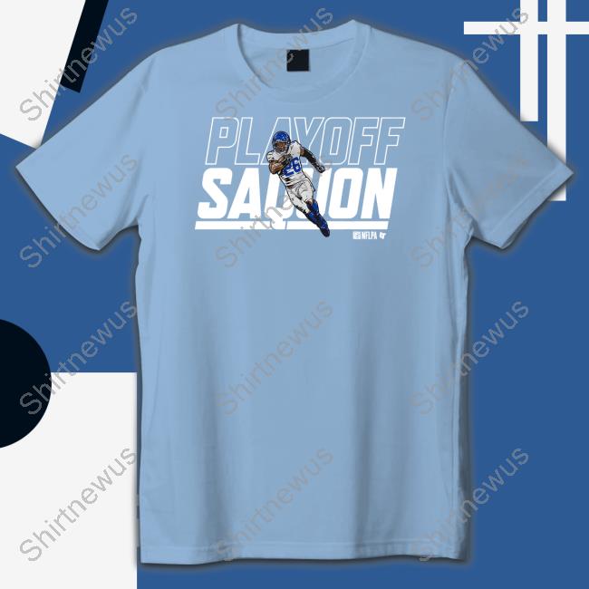 Breakingt Merch Playoff Saquon Barkley Long Sleeve Tee