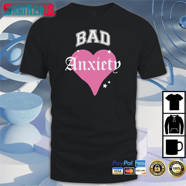 Bad Anxiety Heart Long Sleeve Tee Megan Thee Stallion Store