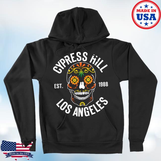 Official Cypress Hill Merch Cypress Hill Day Of The Dead Los Angeles Hood CypressHill