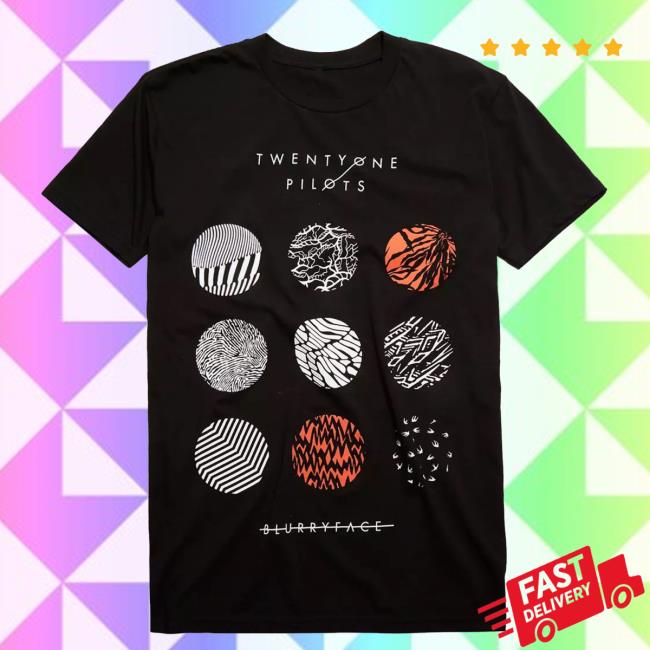 Official Twenty One Pilots Blurryface T-Shirt