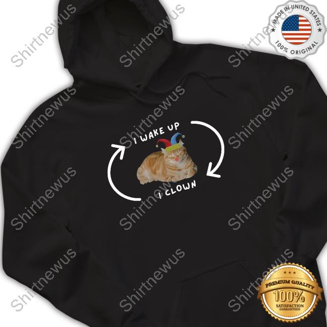 Weirdlilguys Merch Store I Wake Up I Clown Tee