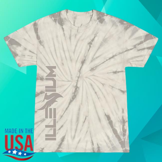 Official Illenium Merch Store Illenium Logo Cream Tie Dye T-Shirts Illenium Shop