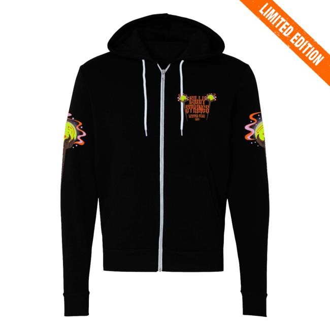 Billy Strings Merch Bunny Zip Up Pullover Hoodie (Jamie Gibson)