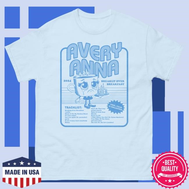 Official Warner Music Merch Store Shop Avery Anna Ms. Coffee Cup Shirts WarnerMusic