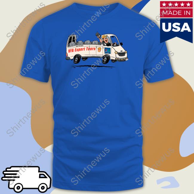 On Cinema Merch Central VFA Expert Van Tours Shirt Shirt 2022