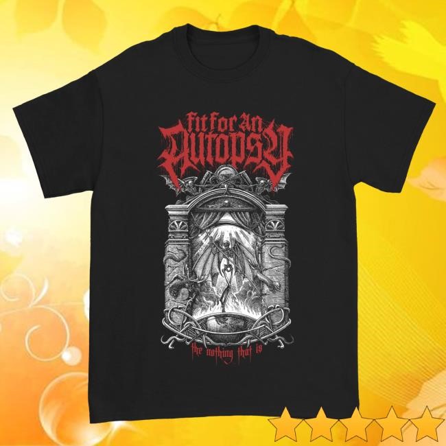 Official Fit For An Autopsy Merch Fit For An Autopsy Death Arch Tees - Black