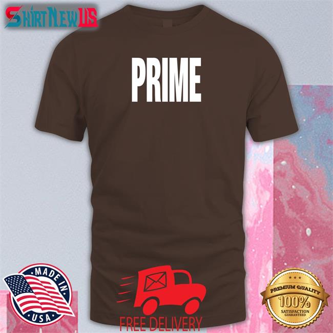 Logan Paul Prime T Shirt At Wwecrownjewel