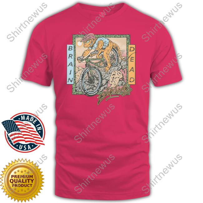 Weare Brain Dead Merch Equipment Bike Lizard Long Sleeve Tee