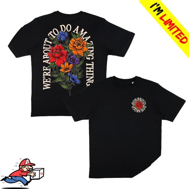 Don Broco Amazing Things Flower S/s Shirt