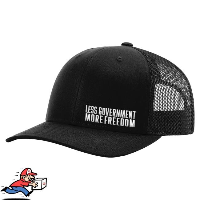 Official Hodgetwins Merch Shop Less Government Printed Hat