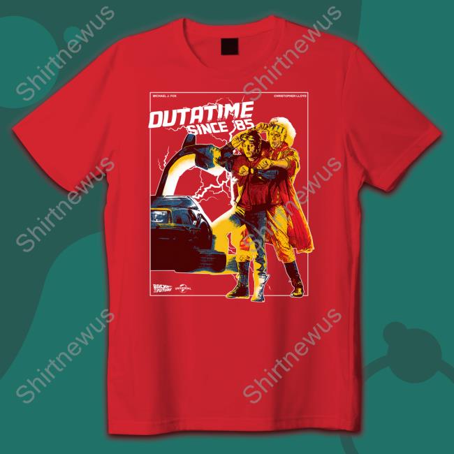 Back To The Future Doc And Marty Outatime Since 85 Sweatshirt