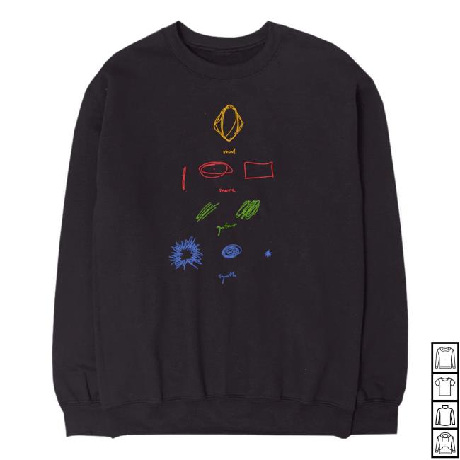 Official Maggir Rogers Merch Maggir Rogers Mix Notes Attractive Hoodie - Black Maggir Rogers Apparel Clothing MaggirRogers